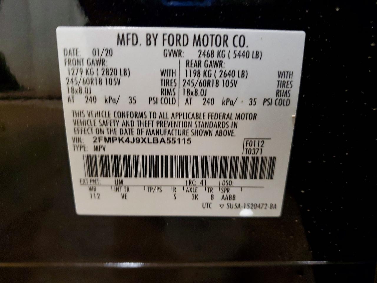 2020 Ford Edge Sel - zdjęcie 13