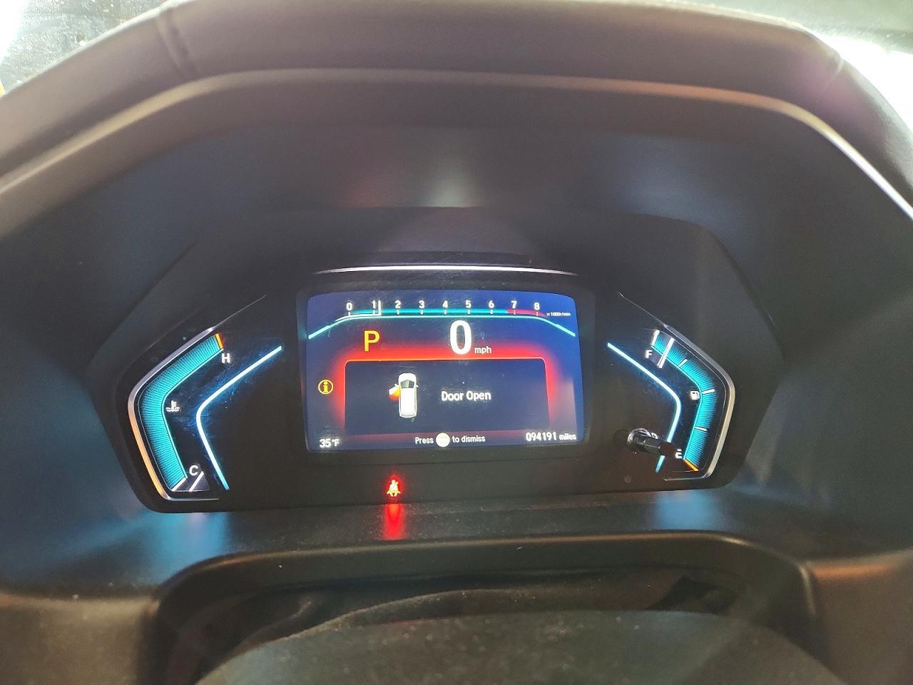 2019 Honda Odyssey Exl - zdjęcie 9