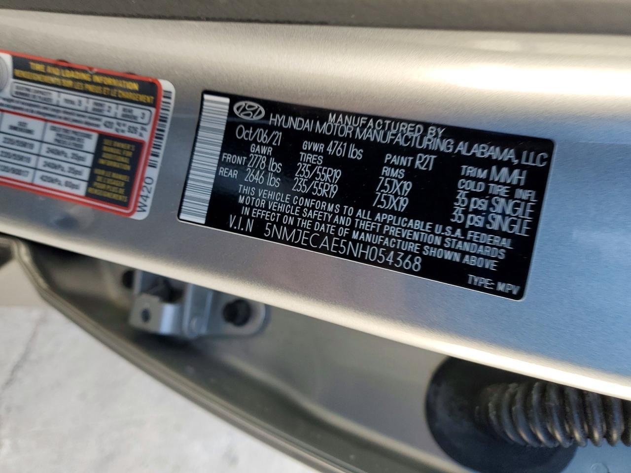 2022 Hyundai Tucson Limited - zdjęcie 13