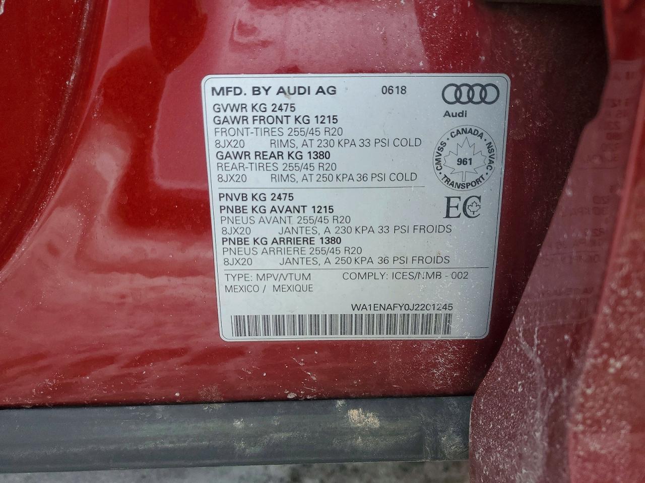 2018 Audi Q5 Progressiv S-Line - zdjęcie 13