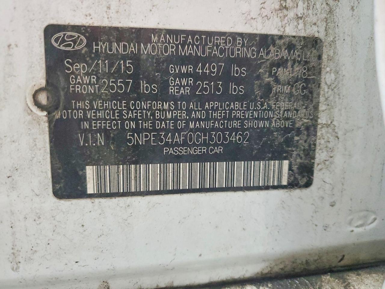 2016 Hyundai Sonata Limited - zdjęcie 12