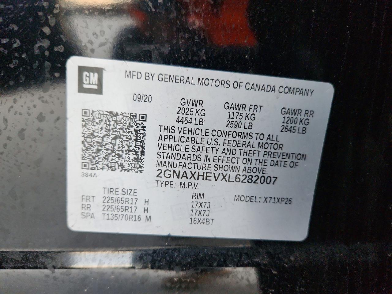 2020 Chevrolet Equinox Ls - zdjęcie 13