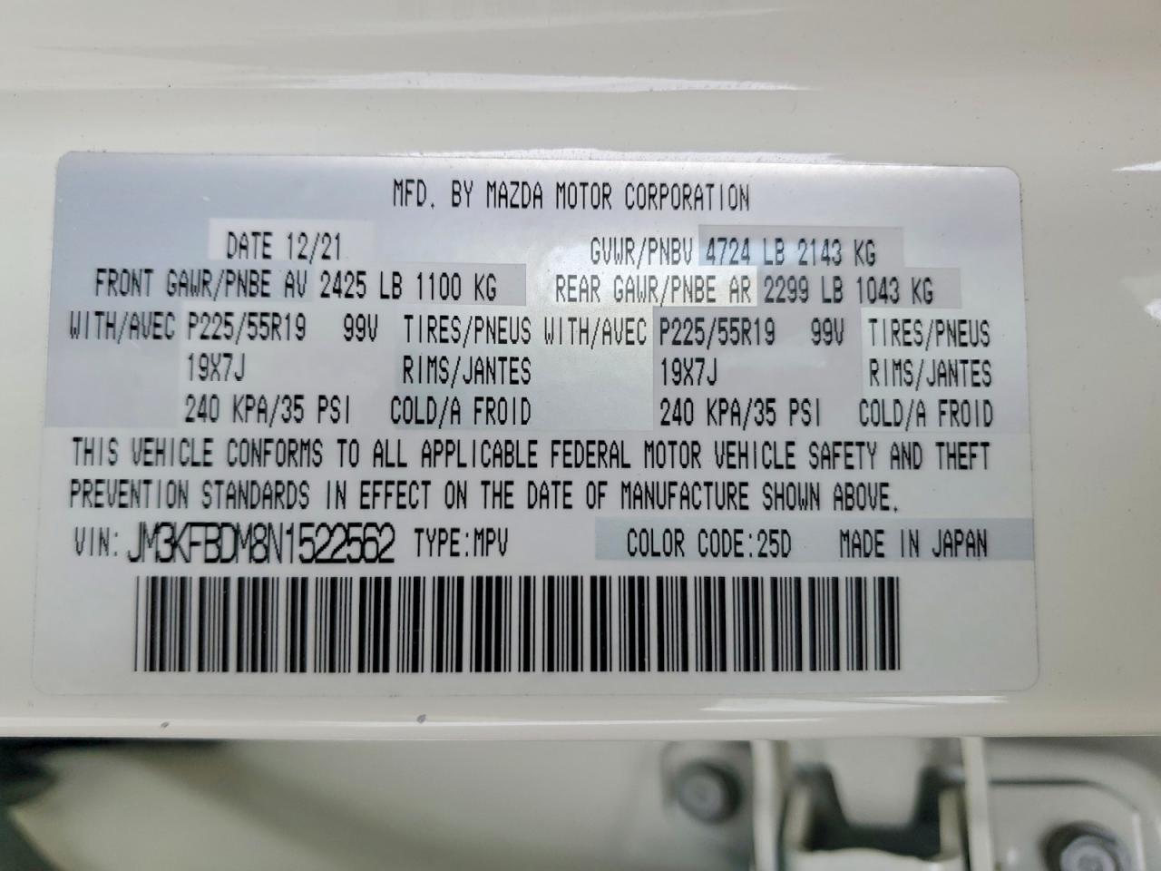 2022 Mazda Cx-5 Premium - zdjęcie 13