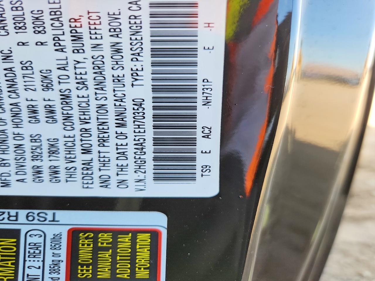 2014 Honda Civic Si - zdjęcie 13