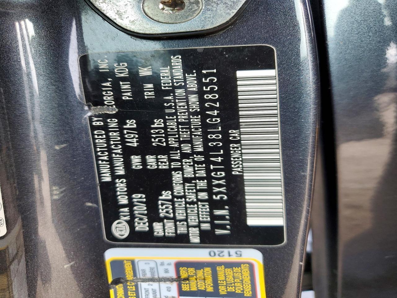 2020 Kia Optima Lx - zdjęcie 13