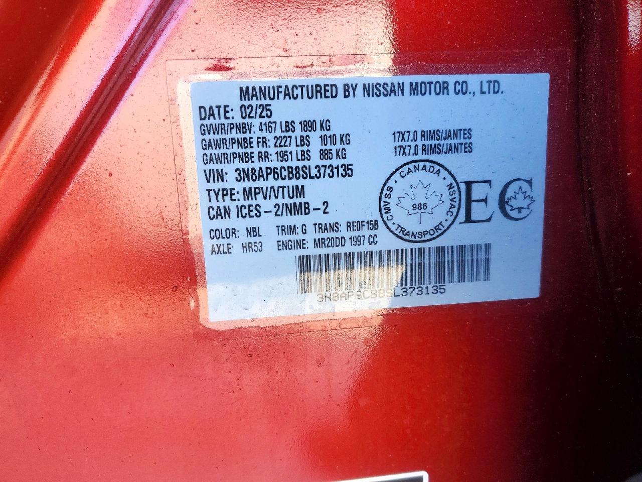 2025 Nissan Kicks Sv - zdjęcie 13