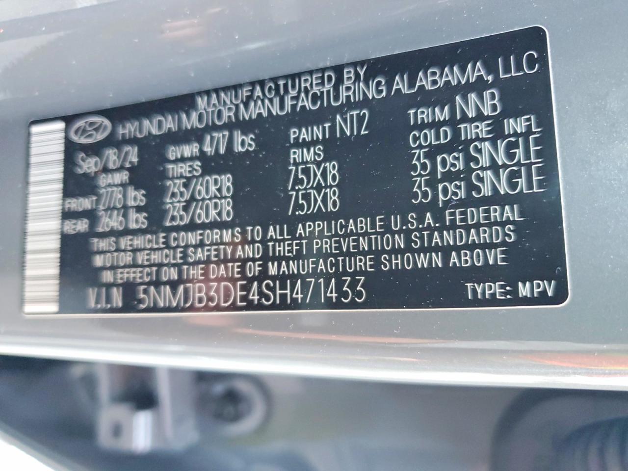 2025 Hyundai Tucson Sel - zdjęcie 12