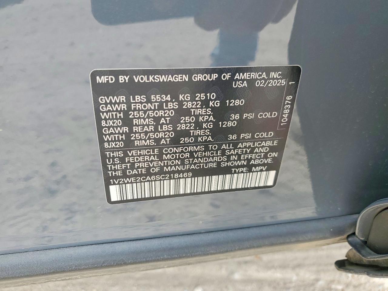 2025 Volkswagen Atlas Cross Sport Se - zdjęcie 13