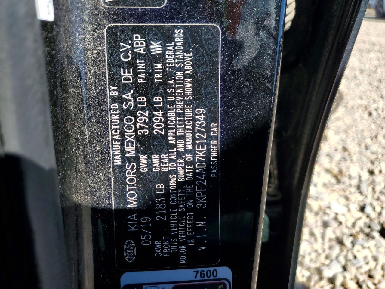 2019 Kia Forte Fe - zdjęcie 12