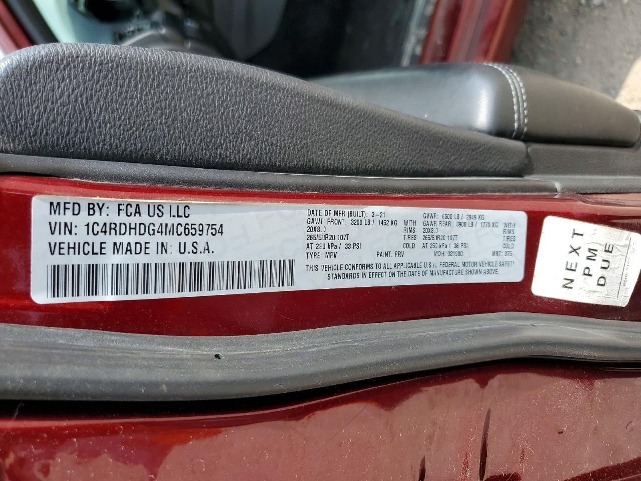 2021 Dodge Durango Gt - zdjęcie 12