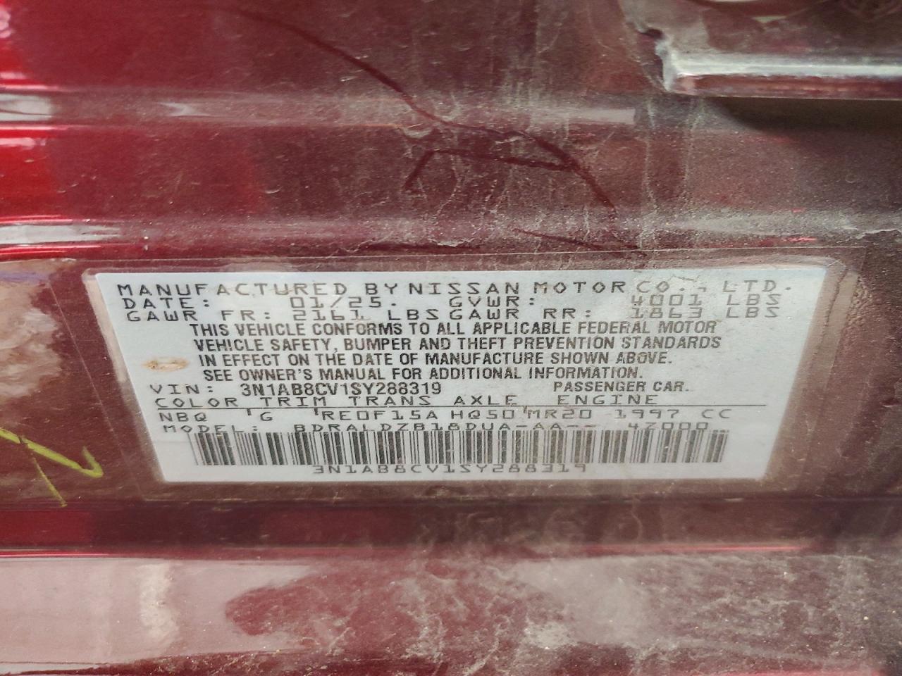 2025 Nissan Sentra Sv - zdjęcie 12