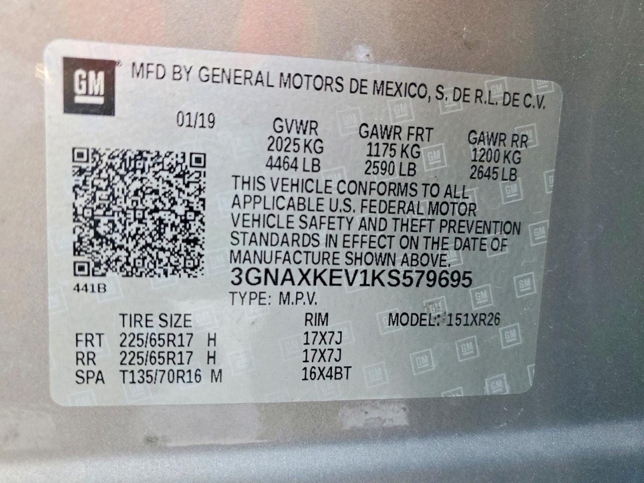 2019 Chevrolet Equinox Lt - zdjęcie 13
