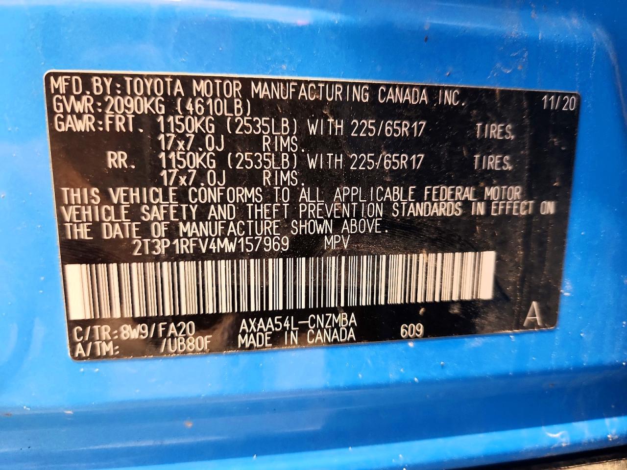 2021 Toyota Rav4 Xle - zdjęcie 12