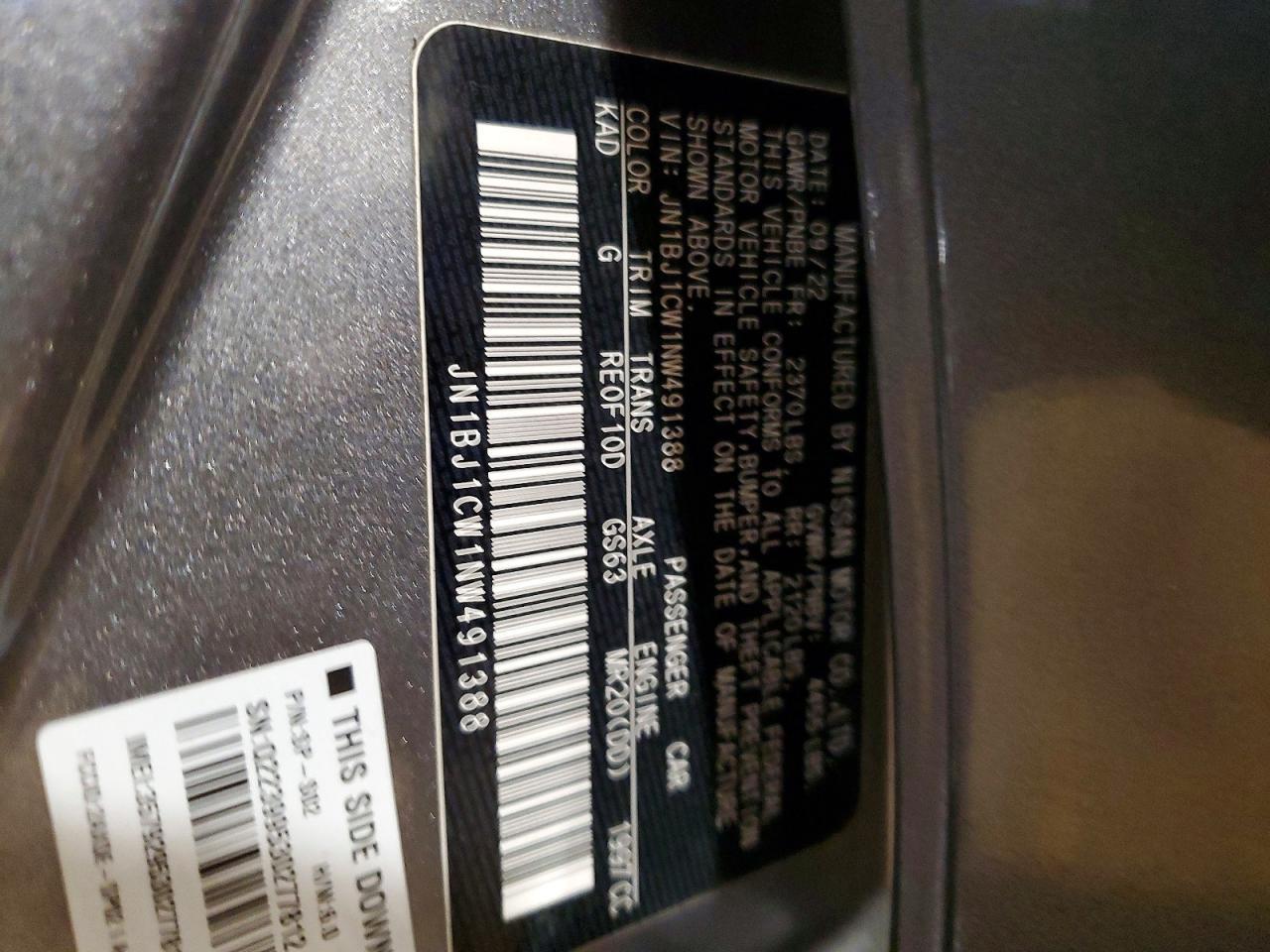 2022 Nissan Rogue Sport Sl - zdjęcie 14