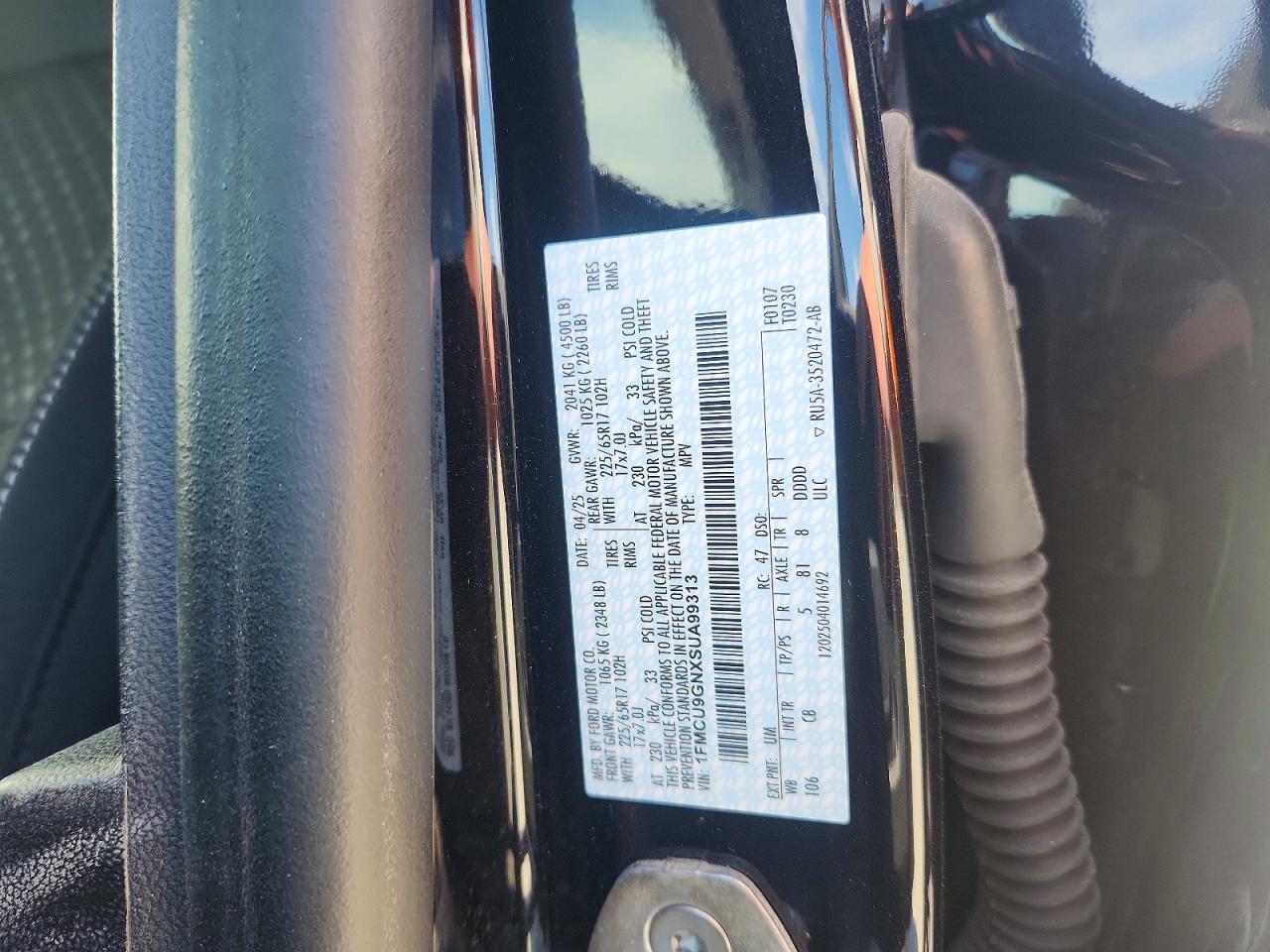 2025 Ford Escape Active - zdjęcie 13