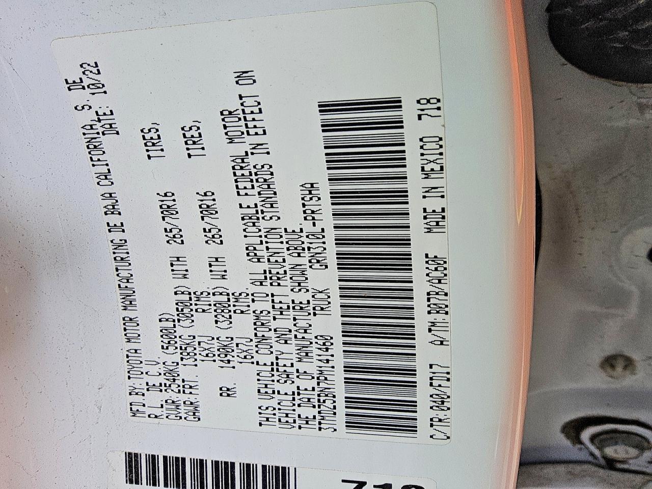 2023 Toyota Tacoma Trd Off-Road - zdjęcie 12