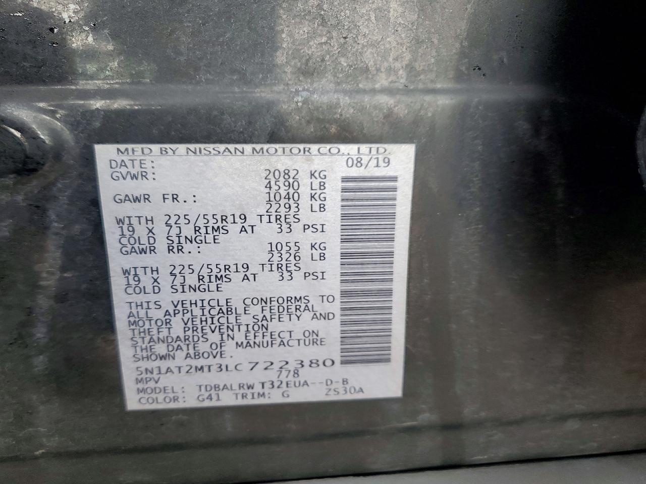 2020 Nissan Rogue Sl - zdjęcie 13