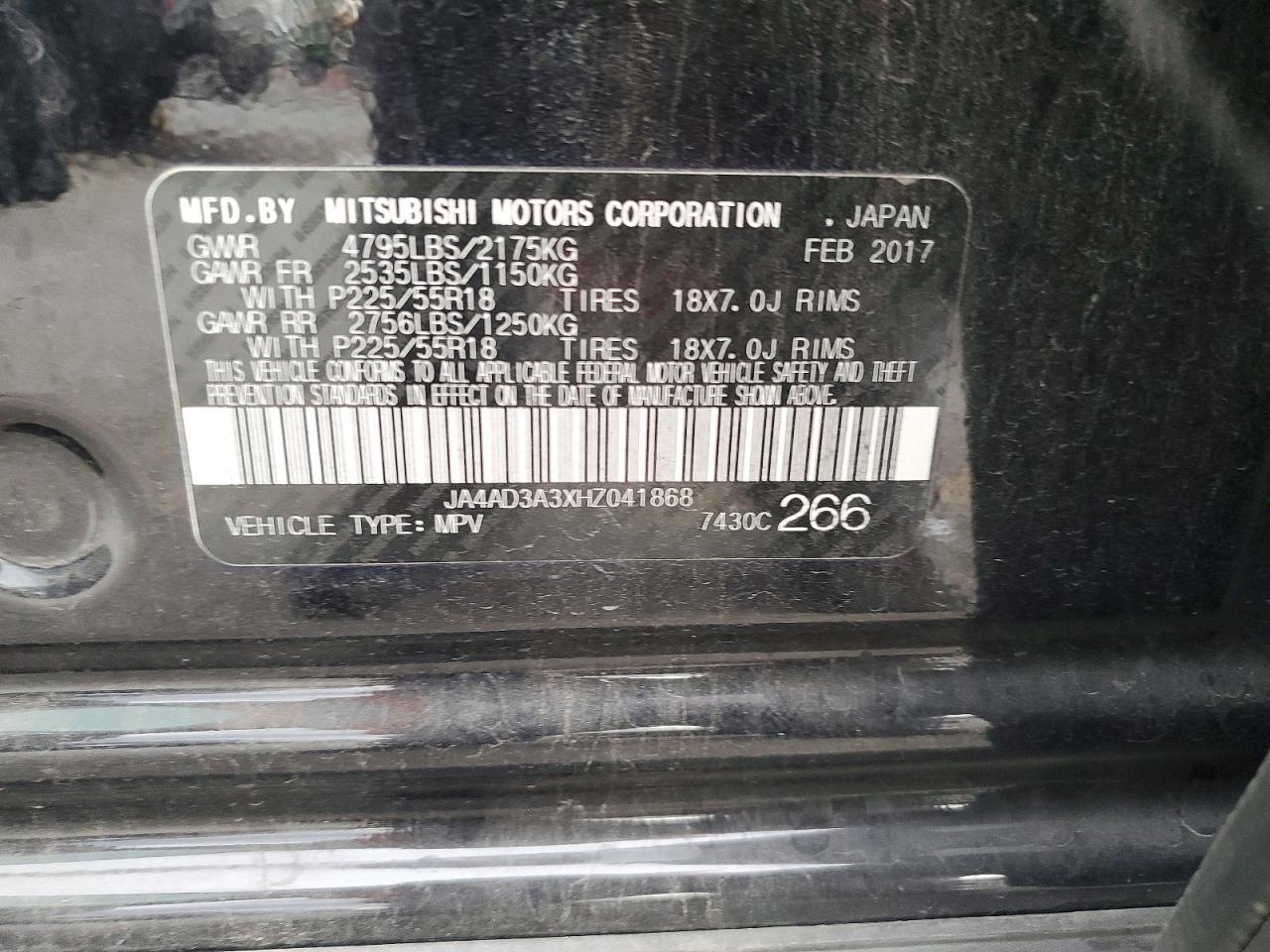 2017 Mitsubishi Outlander Se - zdjęcie 13