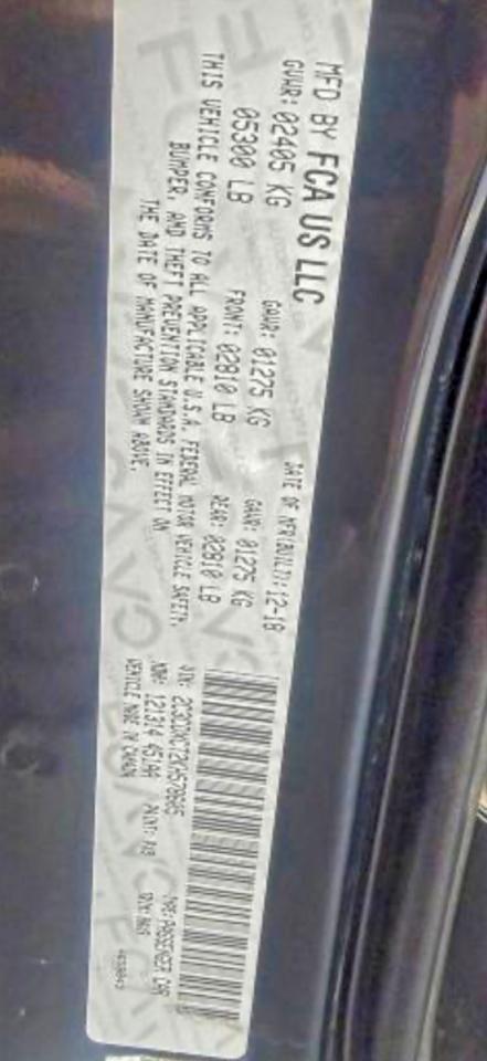 2019 Dodge Charger R - zdjęcie 10