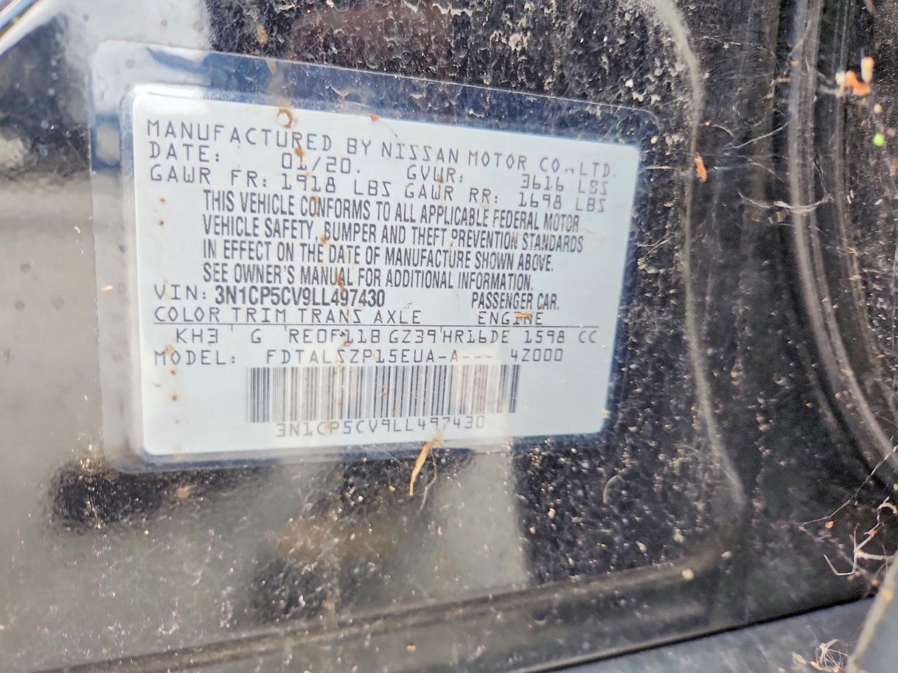 2020 Nissan Kicks Sv - zdjęcie 13