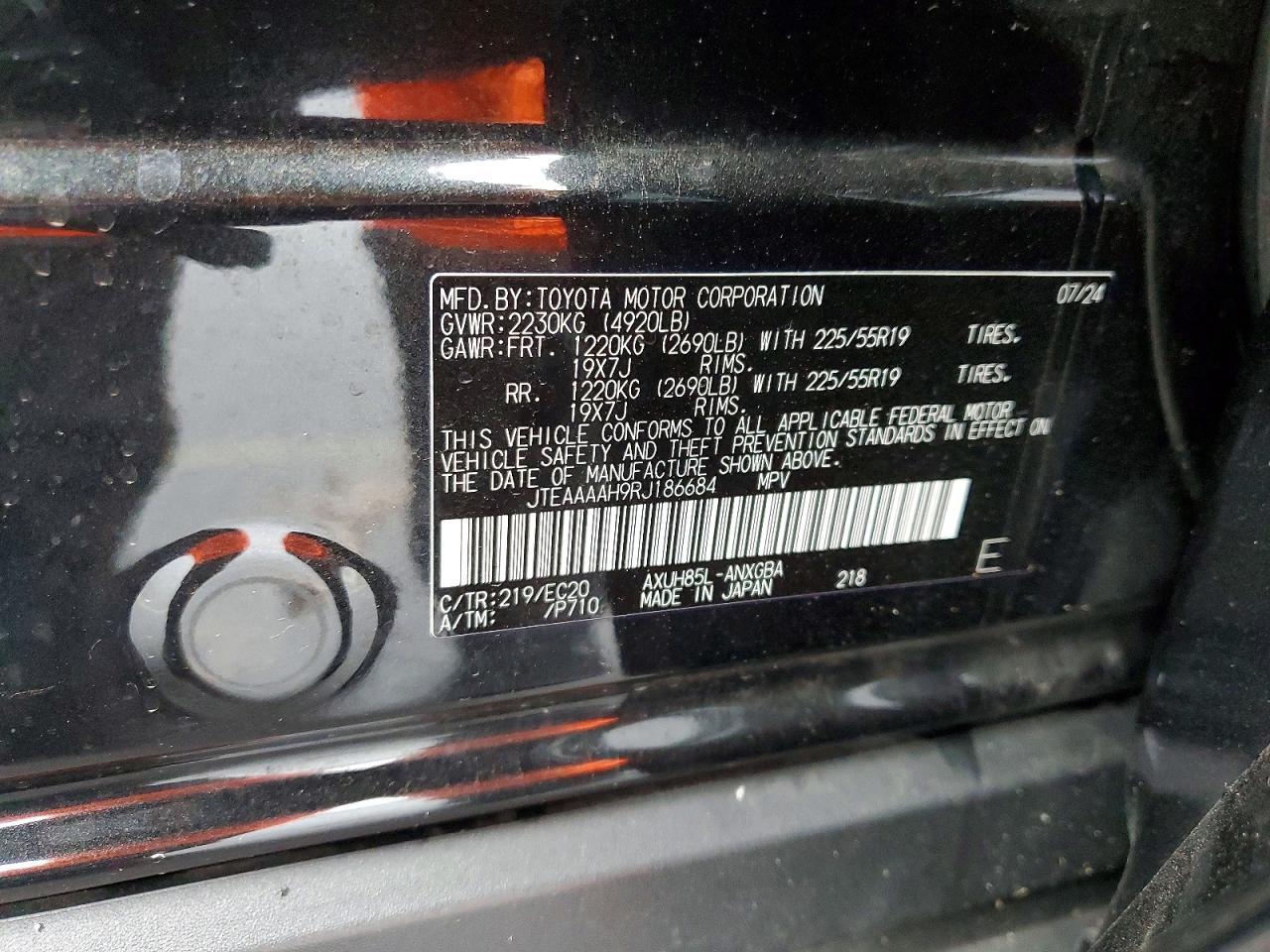 2024 Toyota Venza Nightshade Edition - zdjęcie 12