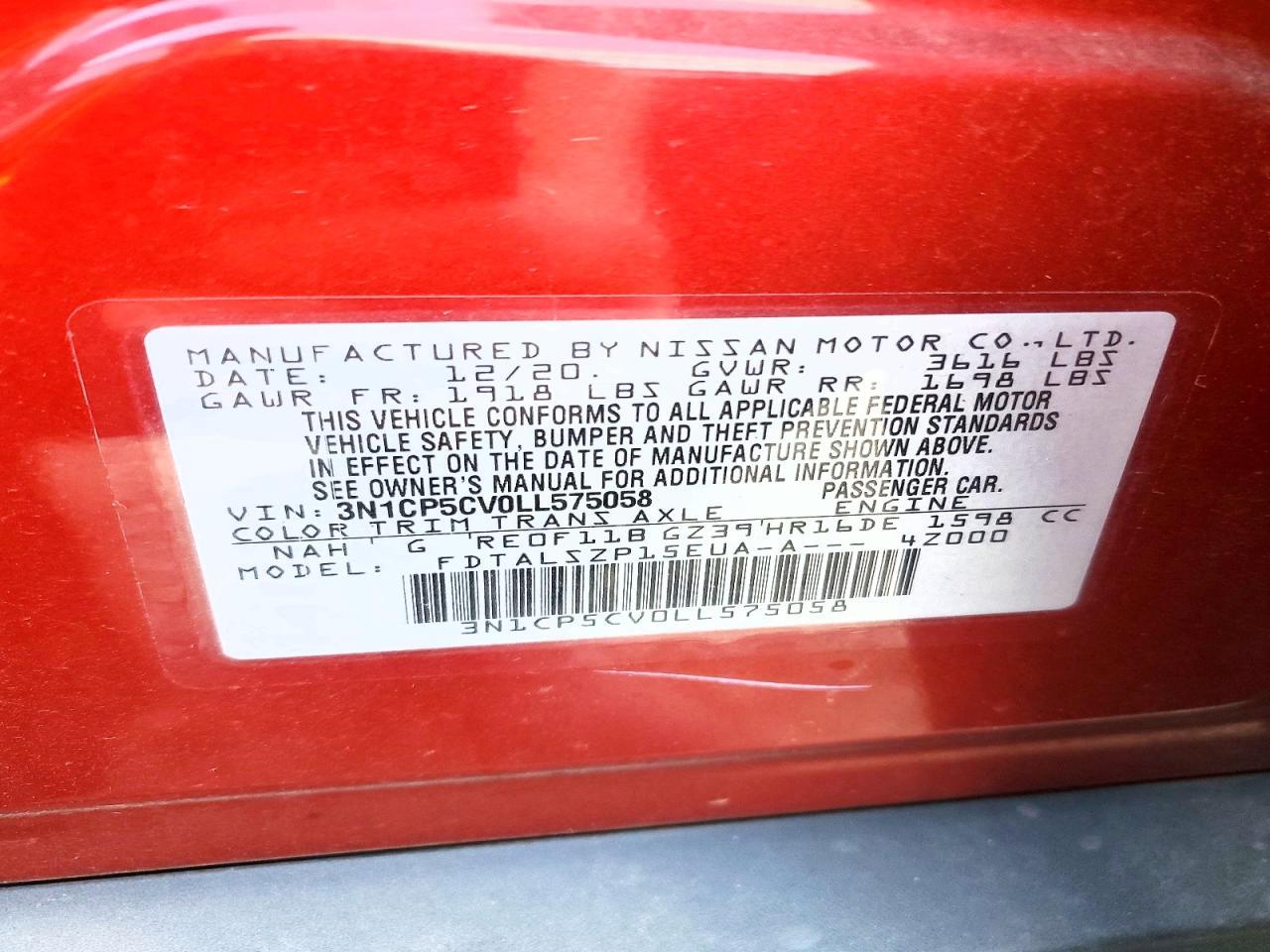 2020 Nissan Kicks Sv - zdjęcie 13