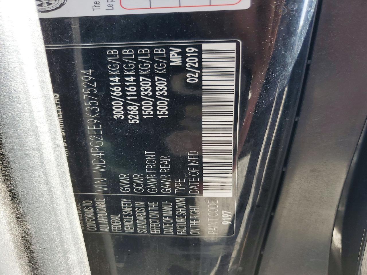2019 Mercedes Benz Metris - zdjęcie 13