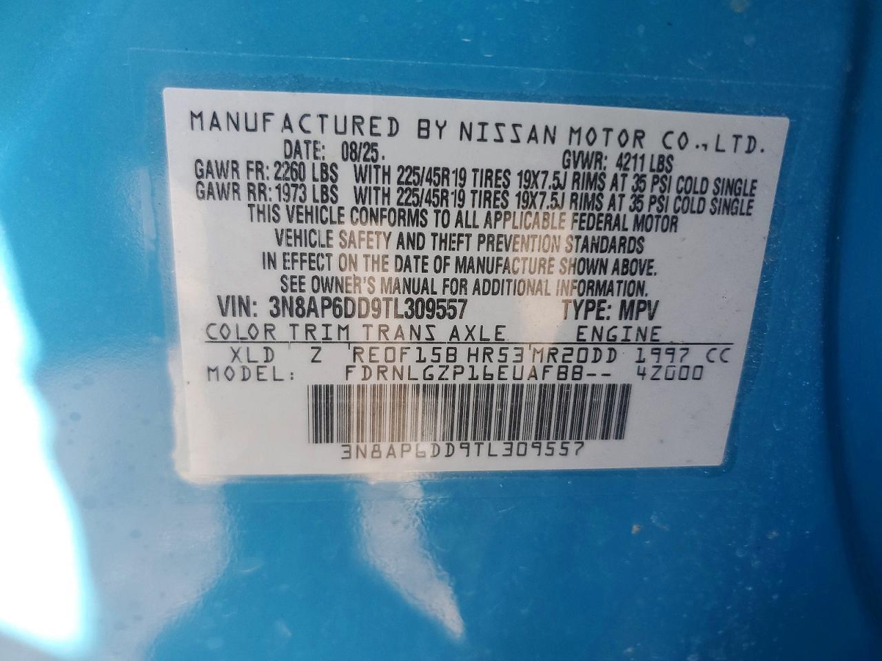 2026 Nissan Kicks Awd 4D Sr - zdjęcie 13