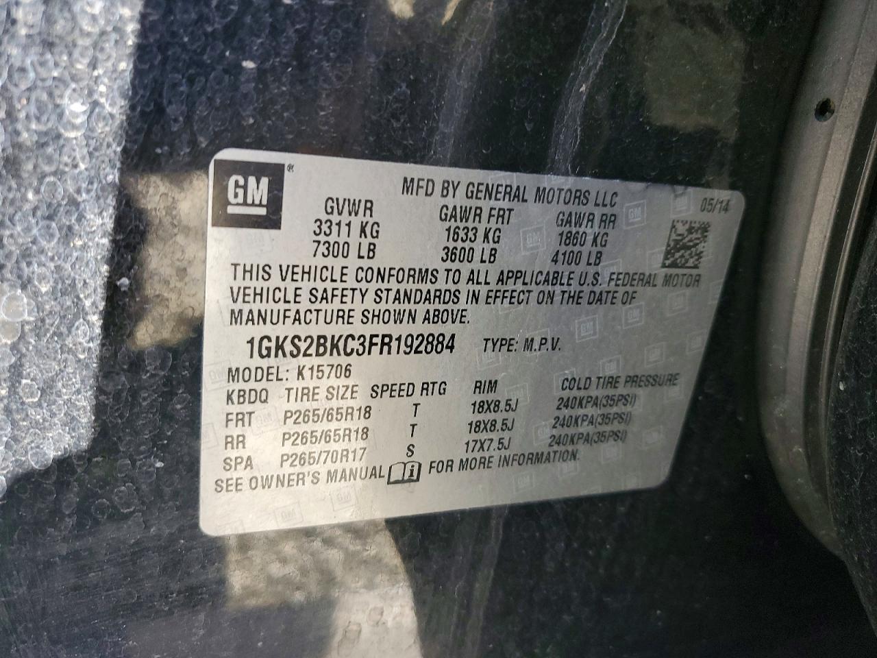 2015 GMC Yukon Slt - zdjęcie 13