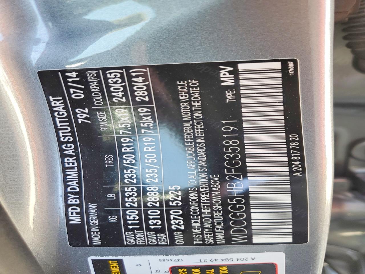 2015 Mercedes-Benz Glk 350 - zdjęcie 13