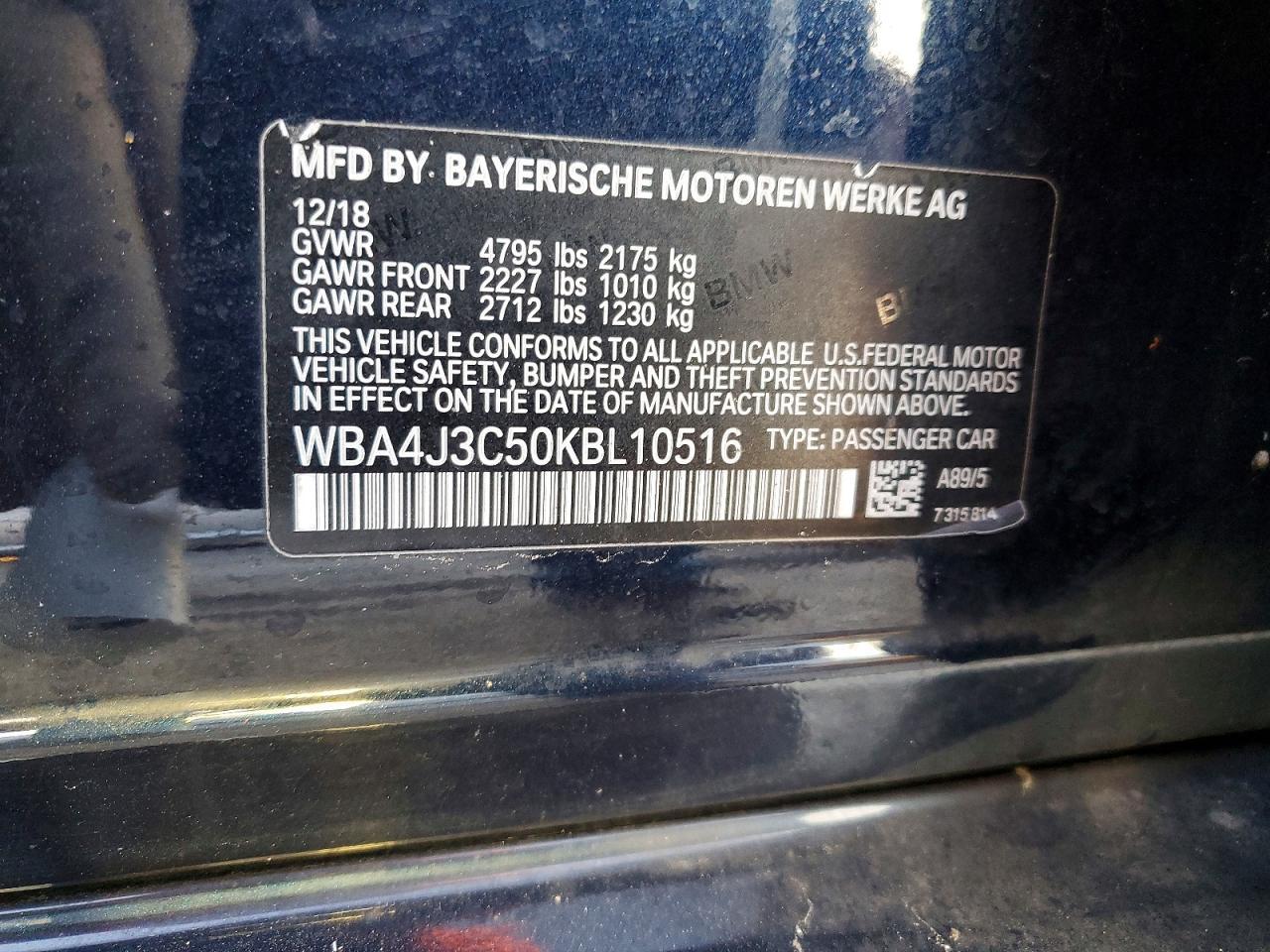 2019 BMW 430Xi Gran Coupe - zdjęcie 12