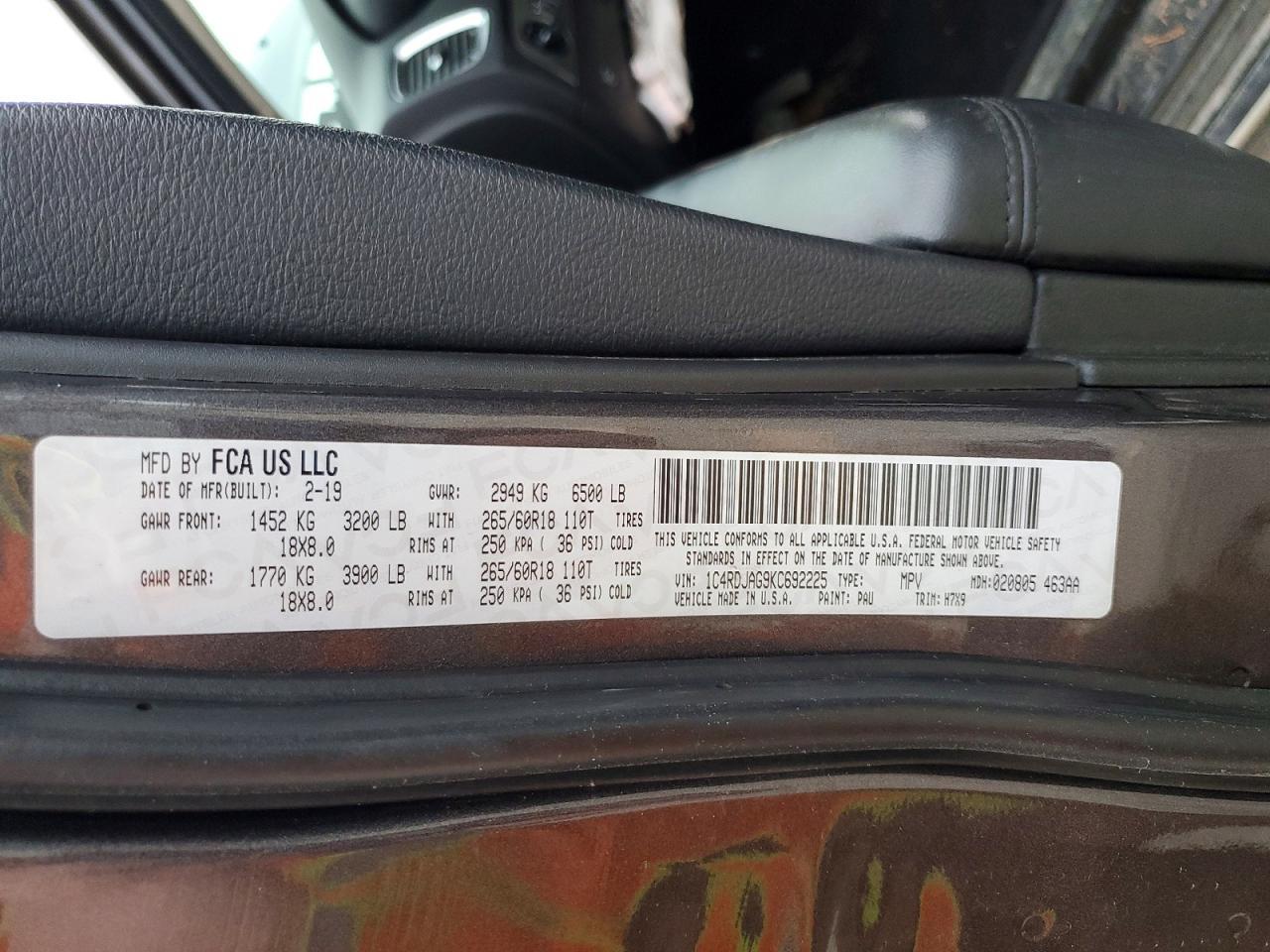 2019 Dodge Durango Sxt - zdjęcie 14