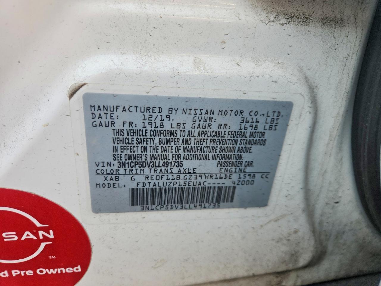 2020 Nissan Kicks Sr - zdjęcie 13