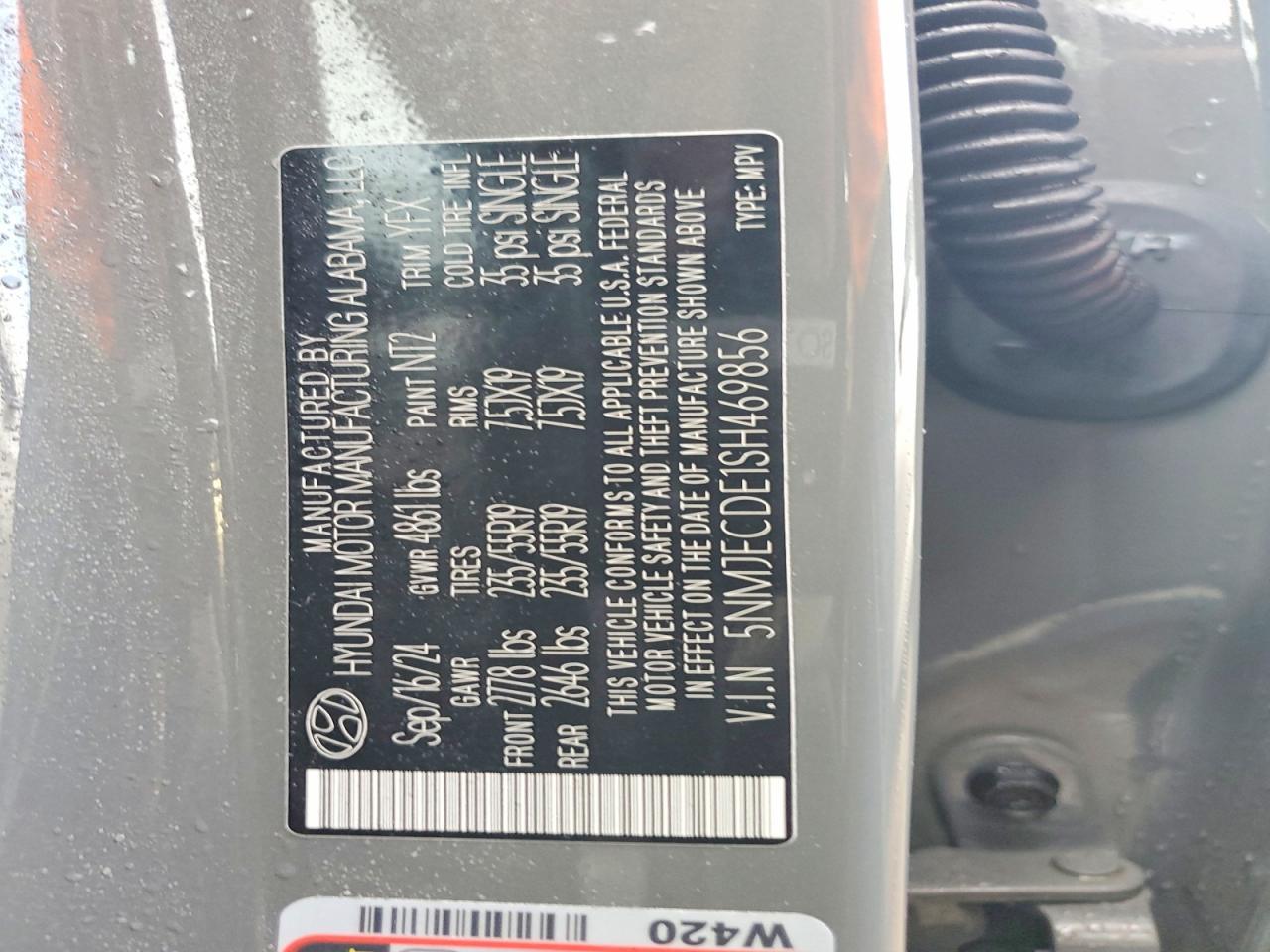 2025 Hyundai Tucson Limited - zdjęcie 12