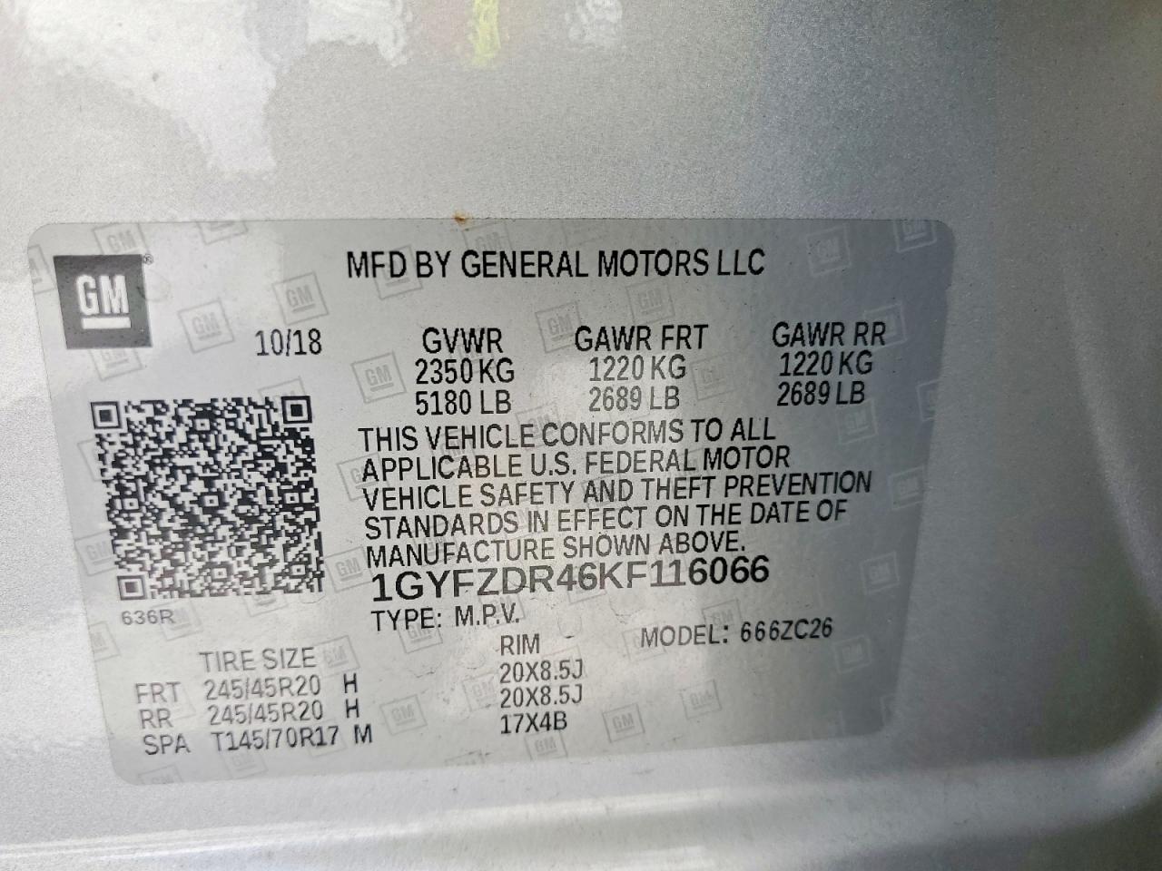 2019 Cadillac Xt4 Premium Luxury - zdjęcie 13