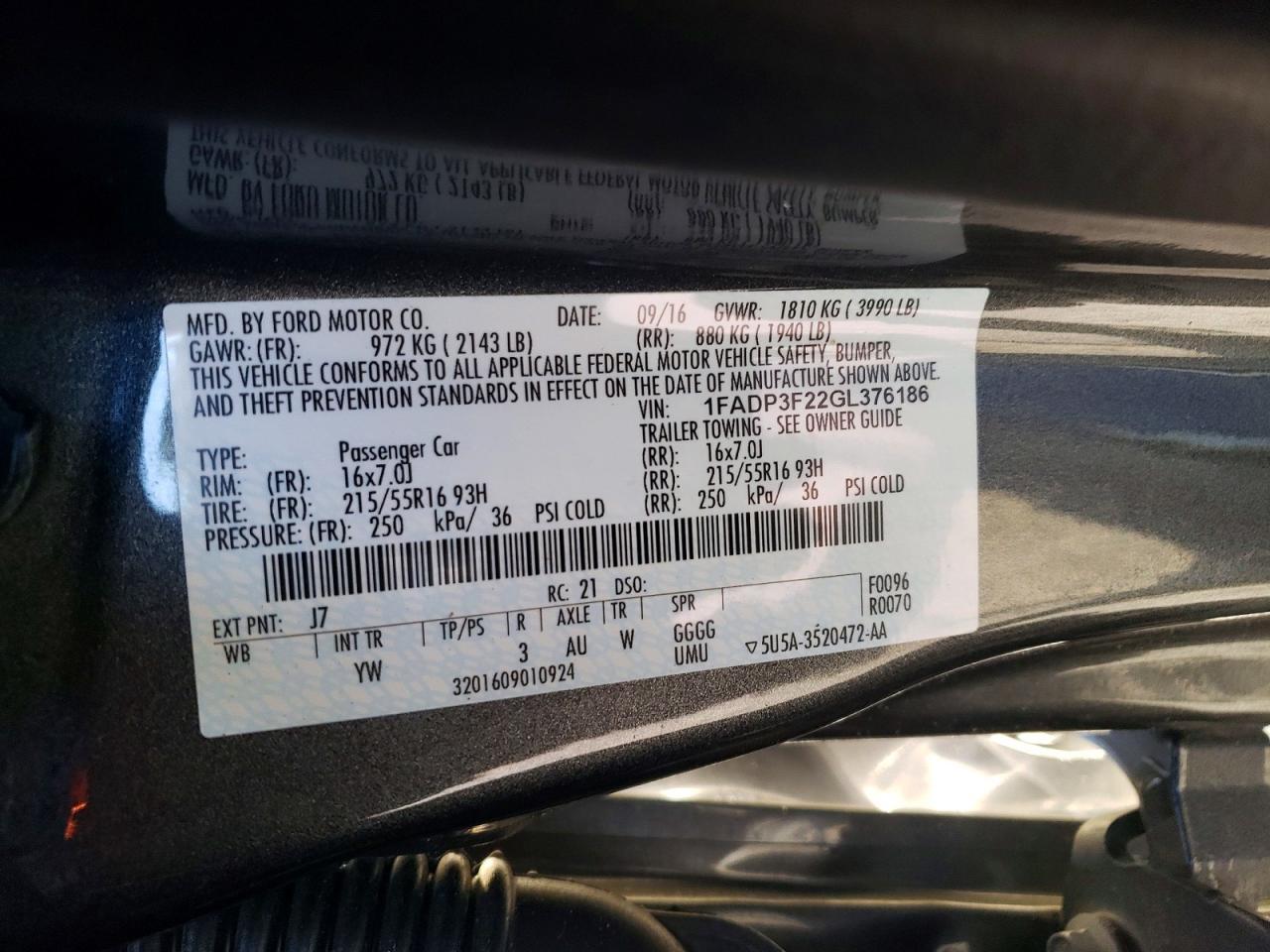 2016 Ford Focus Se - zdjęcie 12