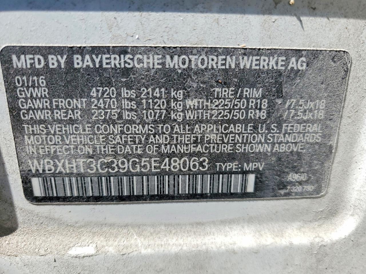 2016 BMW X1 xDrive28I - zdjęcie 12