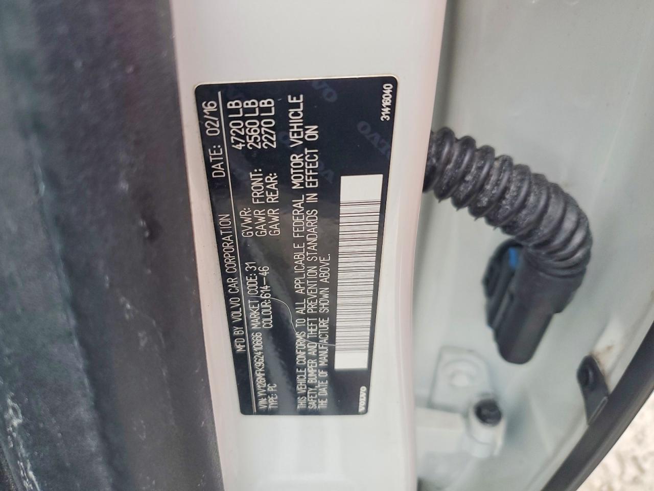 2016 Volvo S60 Premier - zdjęcie 12