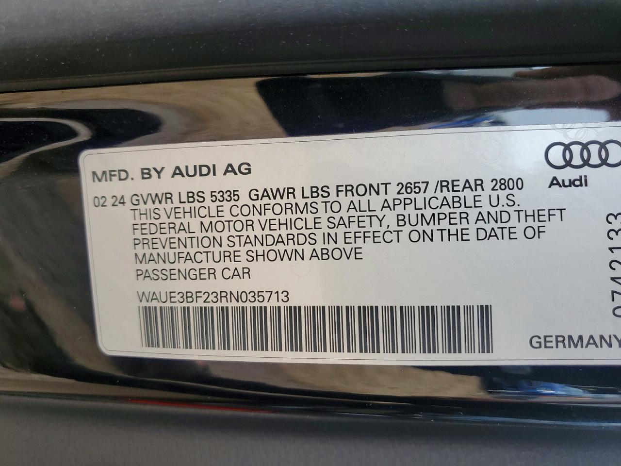 2024 Audi A6 Premium Plus - zdjęcie 12