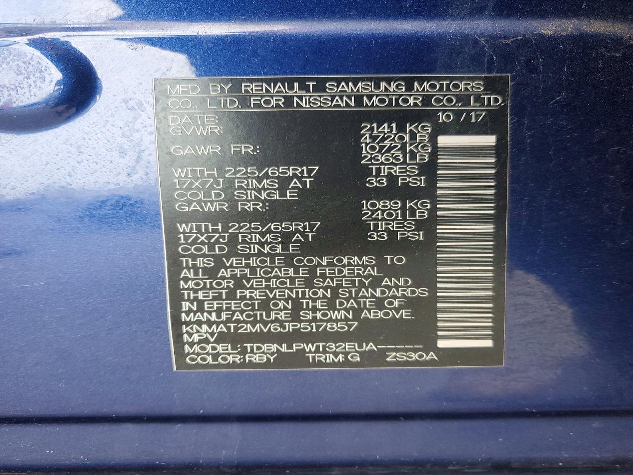 2018 Nissan Rogue S - zdjęcie 14