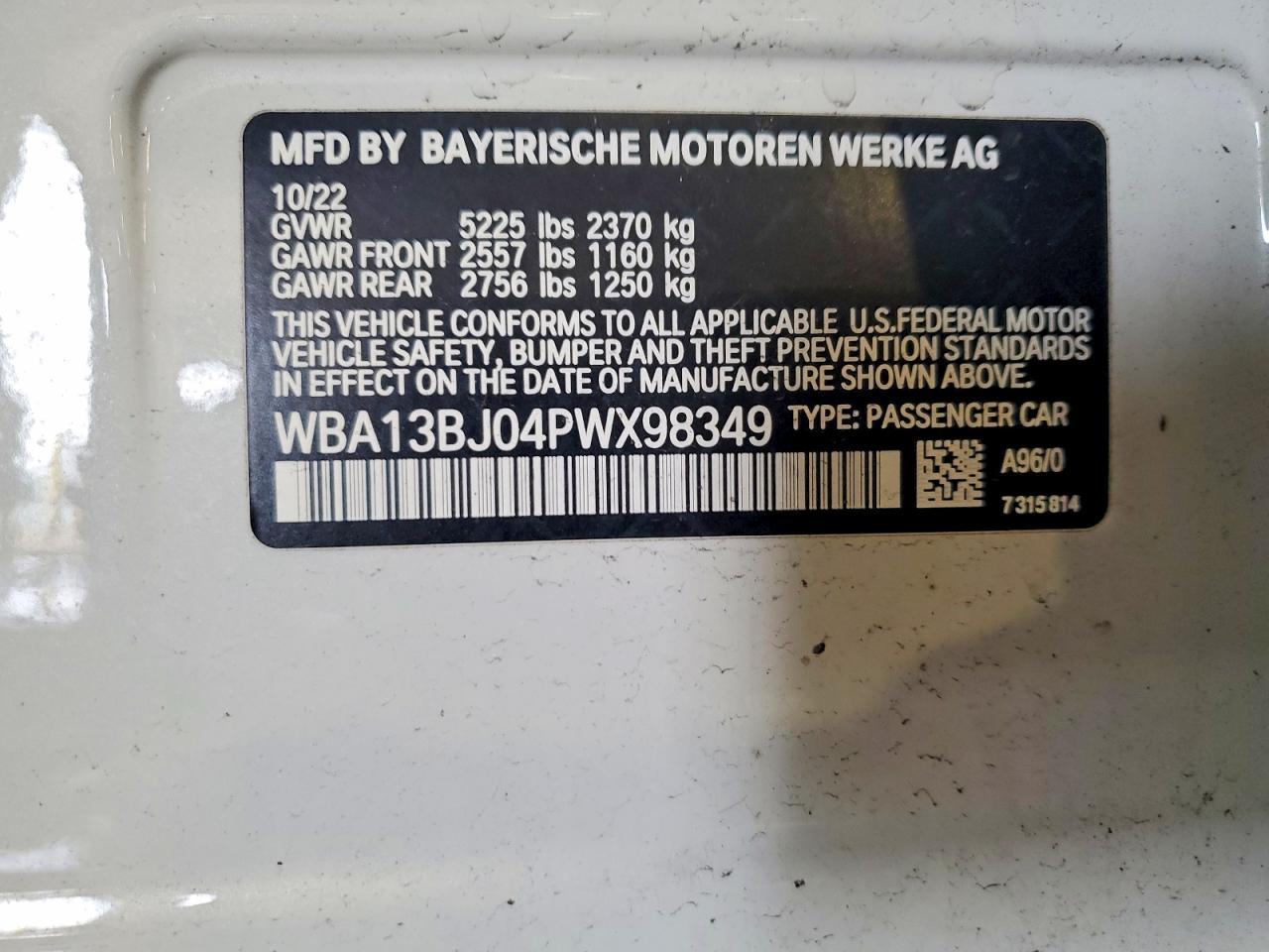 2023 BMW 5 Series 530I xDrive Xi - zdjęcie 12