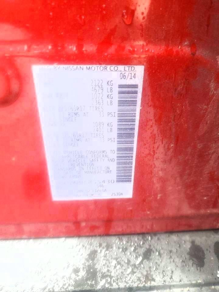 2014 Nissan Rogue Sv - zdjęcie 12