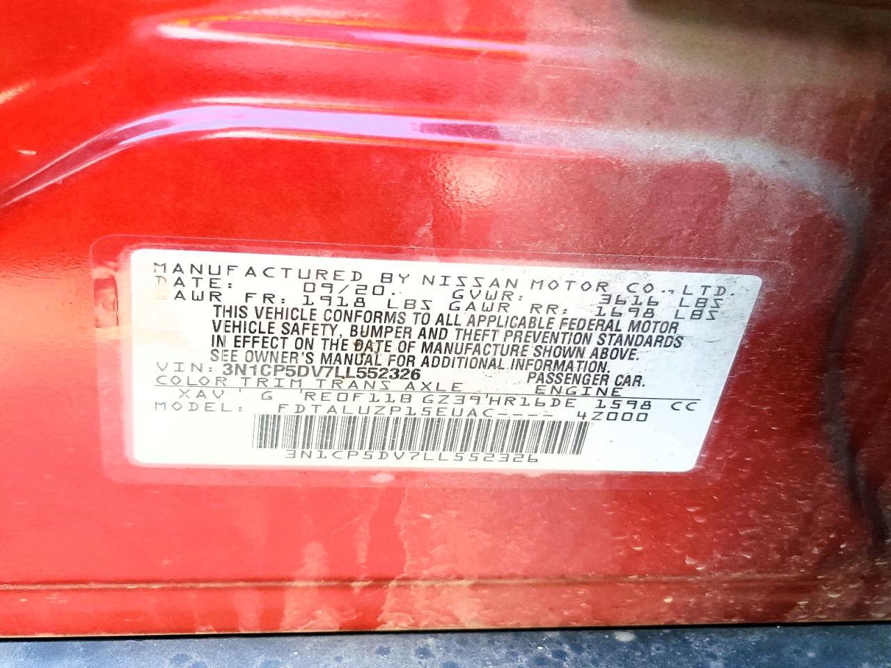 2020 Nissan Kicks Sr - zdjęcie 14