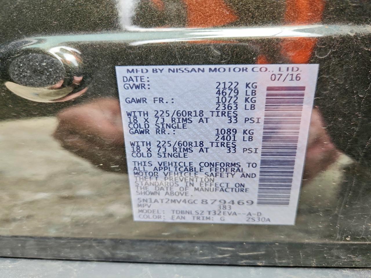 2016 Nissan Rogue Sl - zdjęcie 13