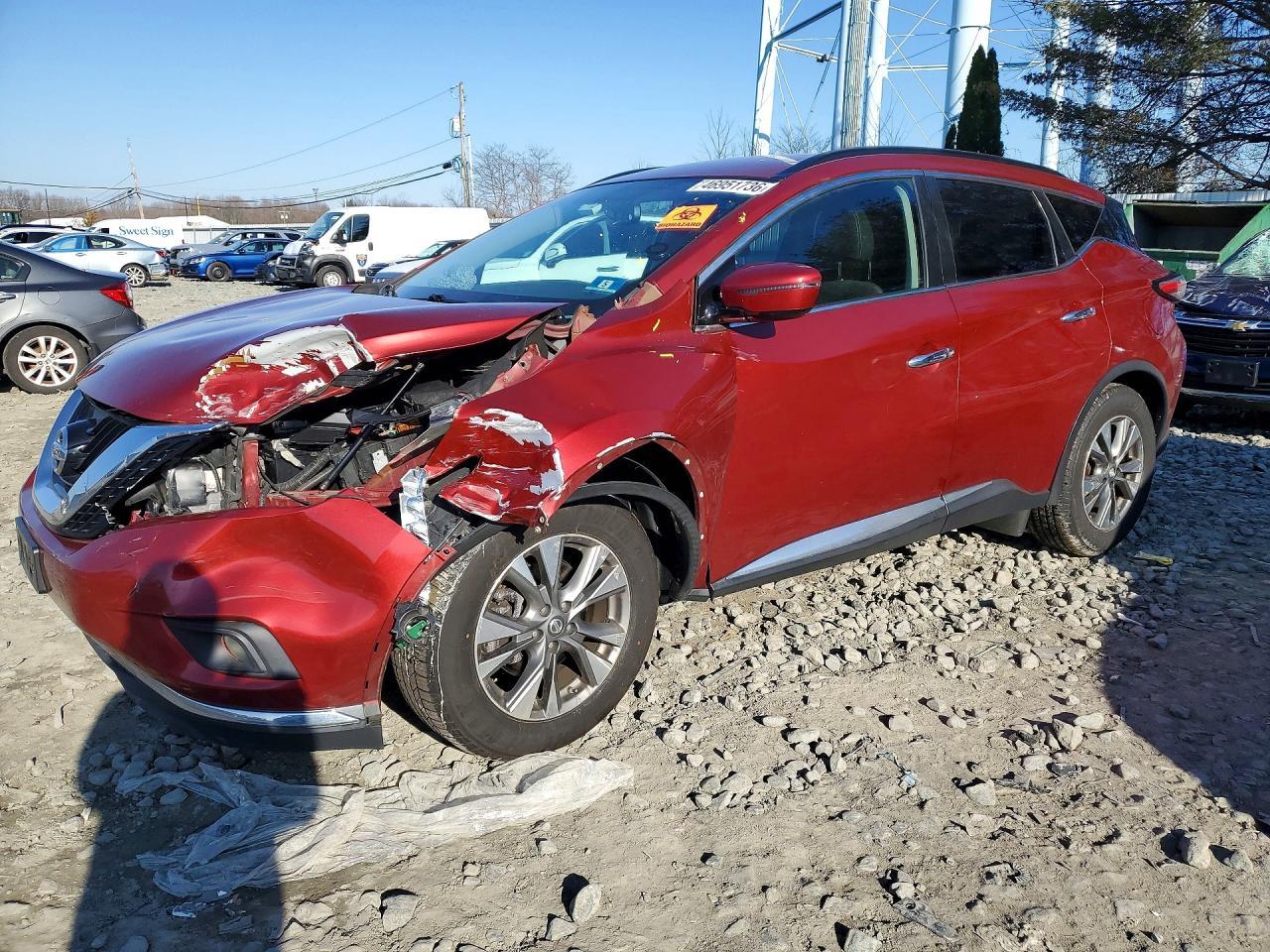 2016 Nissan Murano Sv - zdjęcie główne