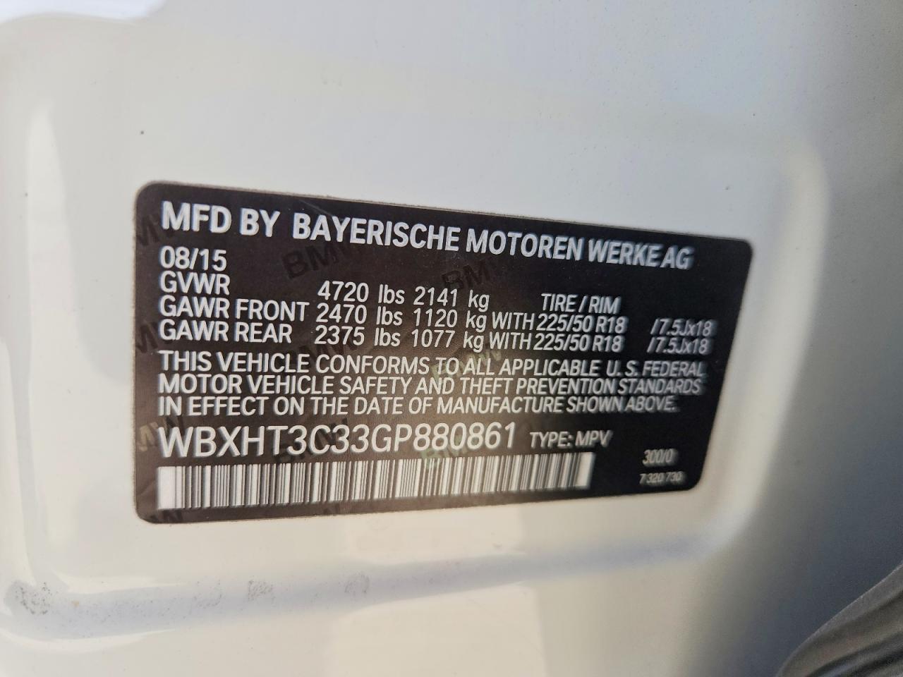 2016 BMW X1 xDrive28I - zdjęcie 12