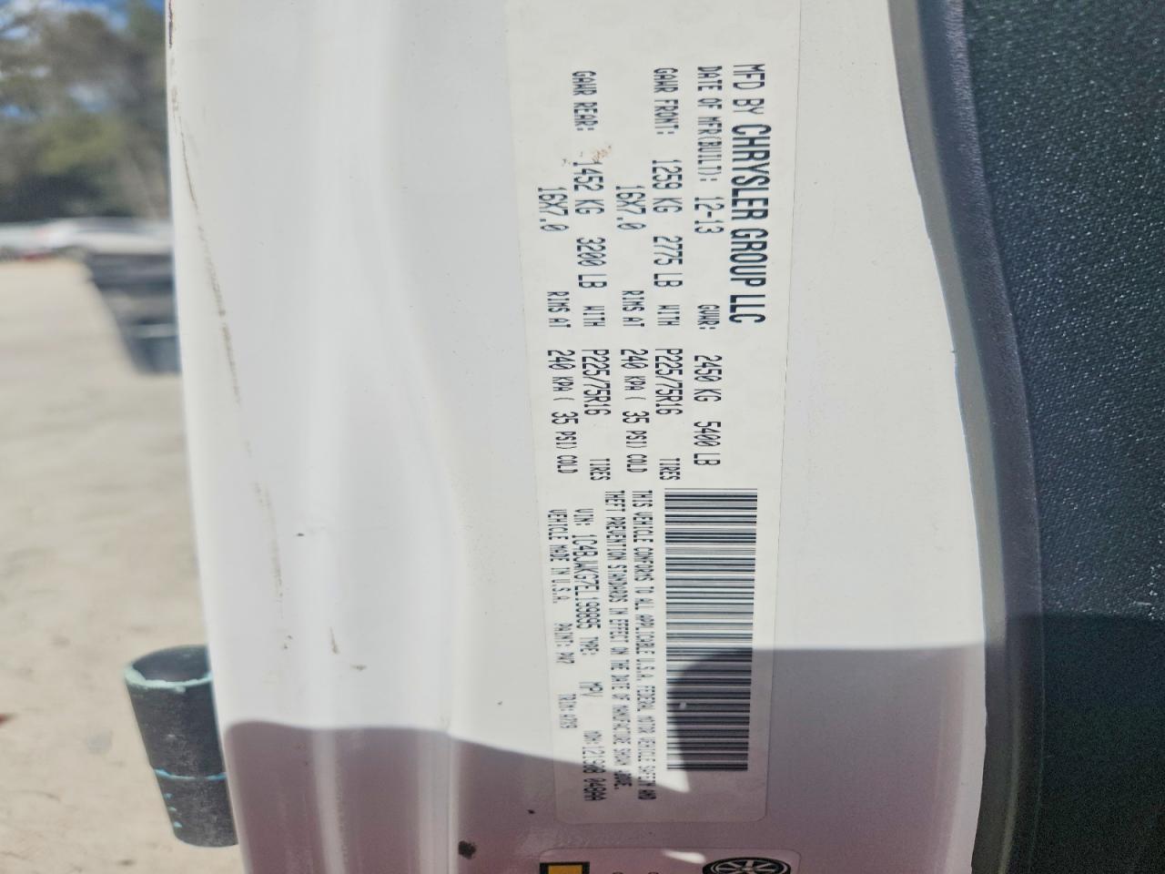 2014 Jeep Wrangler Unlimited Sport - zdjęcie 13