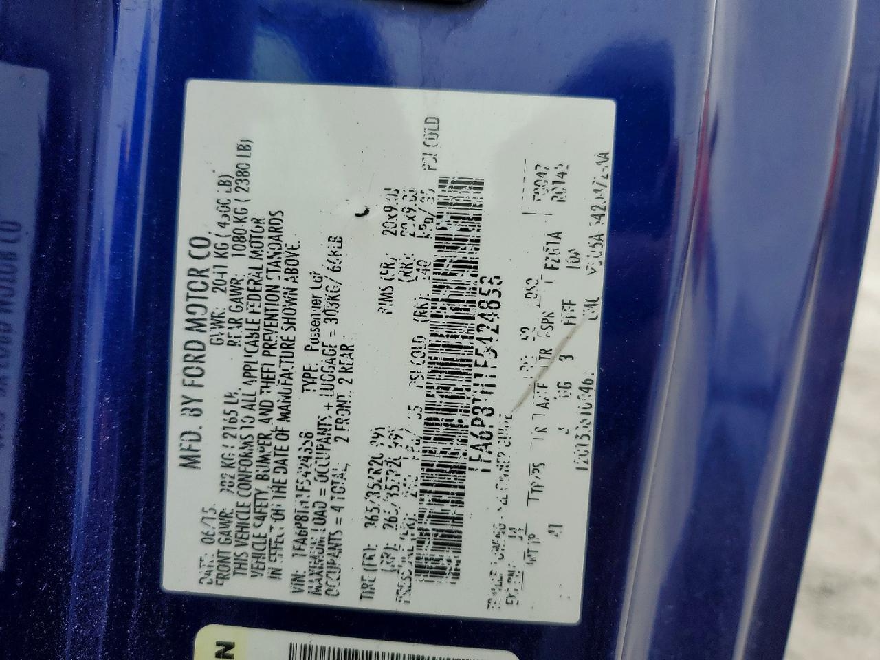 2015 Ford Mustang - zdjęcie 12