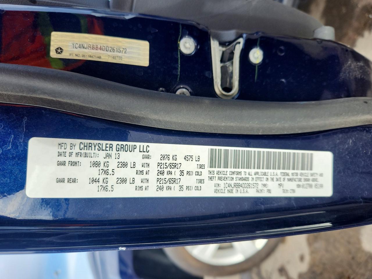 2013 Jeep Patriot Sport - zdjęcie 13