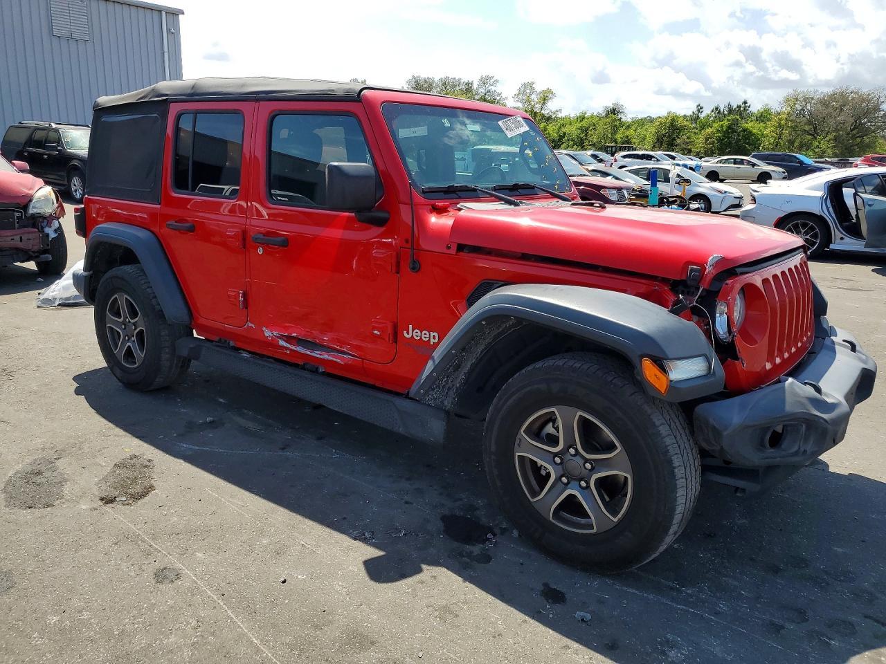 2018 Jeep Wrangler Unlimited Sport - zdjęcie 4